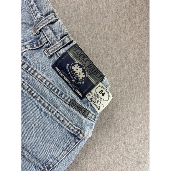 Lucky Brand Jeans Womens 10/30 Light Wash High Rise Vintage Gene Montesano USA - Picture 1 of 16